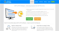 Desktop Screenshot of ostpstsoftware.com